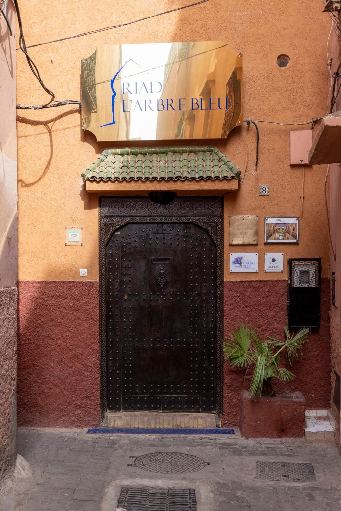 Riad Arbre Bleu Marrakesh Luaran gambar